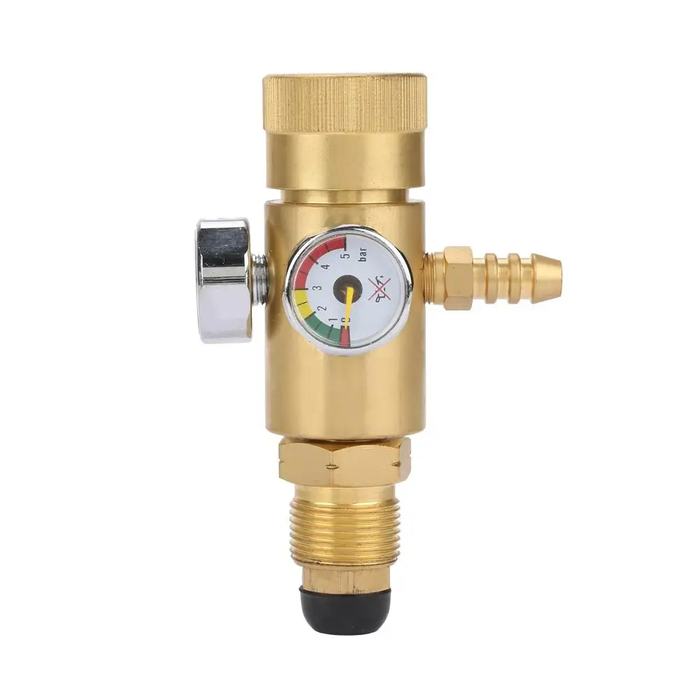 

0.25-4MPa Propane Gas Pressure Reducer Air Flow Regulator Gauge Meter Pressure Regulator Propane Meter Professional Mini