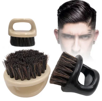 

200pcs Beard Brush Barber Salon Hair Shaving Facial Hair Brush Neck Face Duster Brush for Hairdressing fashion