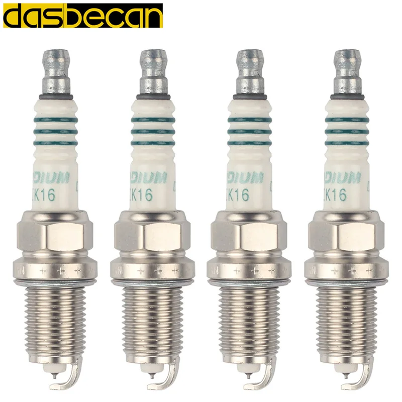 Dasbecan 4 шт. иридиевая Свеча зажигания IK16 5303 IFR6A11 BKR4EIX BKR5EIX BKR5EIX11 ZFR5FIX11 для Toyota Honda Nissan 56006240 NDIK16