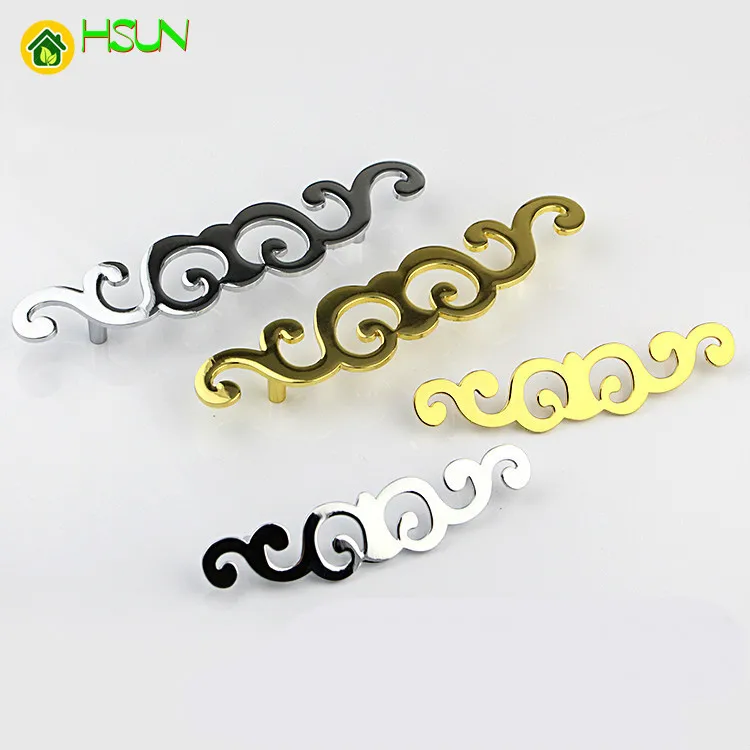 

1pc Bright Chrome Furniture Knobs Cabinet Knobs and Handles Simple Gold Kitchen Handles Drawer Pulls meubelknoppen handvatten