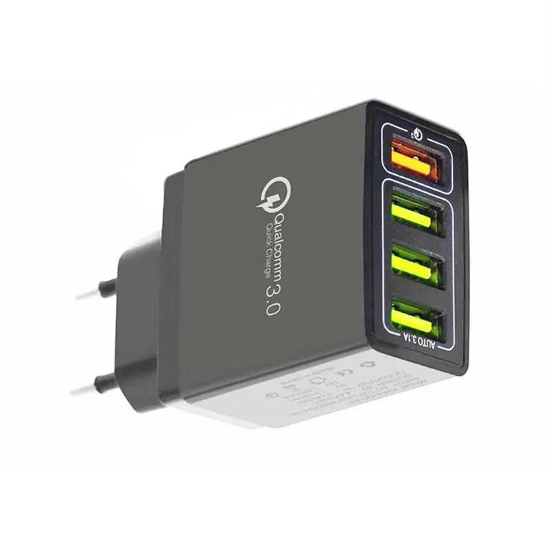 Mobile Phone Quelima Quick Charger USB 3.0 Charging for iPhone X for Samsung for Xiaomi mix3 for iPad etc Power Adapter