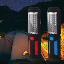 USB Rechargeable COB LED Flashlight Portable Hand Torch Lamp Magnetic Tent Working Light Hook Camping Emergency lantern manual charged hand crank flashlight usb rechargeable solar lamp emergency light torch for outdoor camping driving riding