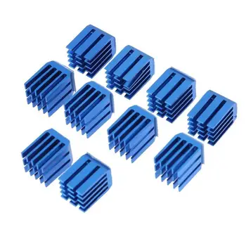 

10pcs/lot Stepper Motor Driver Heat Sinks Cooling Block Heatsink For TMC2100/8825 3D Printer Parts & Accessories