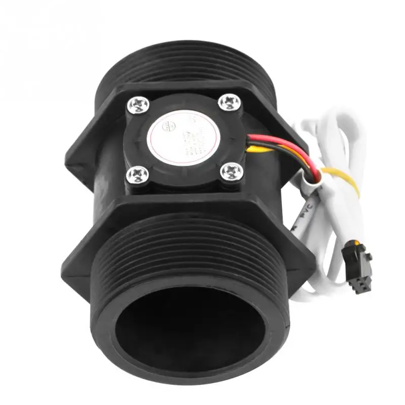 

DC 4.5-12 V Flowmeter Water Flow Hall Sensor Switch Meter for Water Heater/ Water Treatment System 2019 High Quality