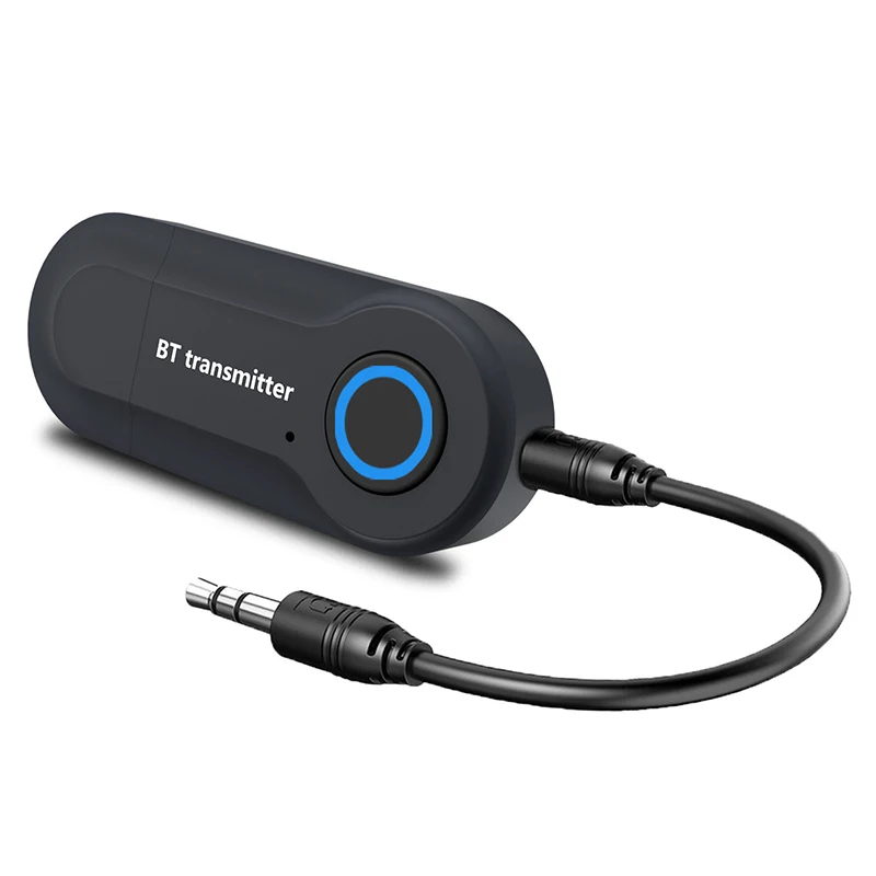 Беспроводной Bluetooth 4,2 передатчик приемник 3,5 мм разъем Bluetooth стерео музыка аудио адаптер для ТВ телефона ПК ТВ DVD ПК MP3