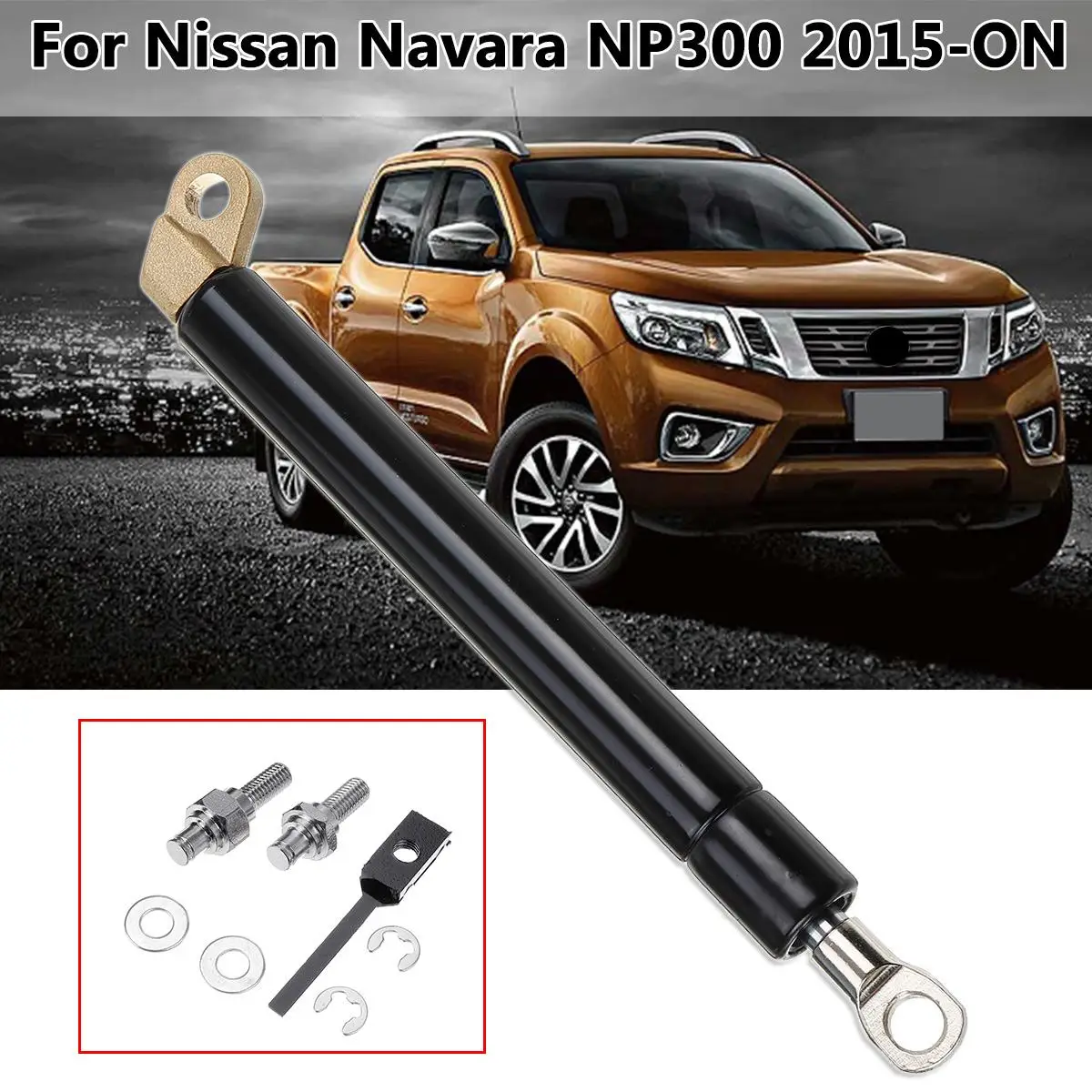 

1Pcs Rear Trunk Gas Strut Liftgate Tailgate Easy Slow Down For Nissan Navara NP300 2015-2019