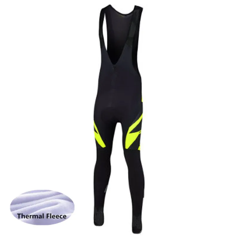 

2018 Men Padded Cycling Long Winter thermal fleece Bicycle Bib Pants 9D Gel Pad Bike Tights Mtb Ropa Pantalon Ciclismo Invierno