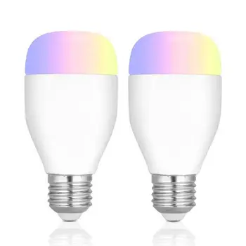 

ALLOYSEED E27 Smart WiFi APP Remote Control RGB LED Dimmable Light Bulb 7W Multicolor LED Lamp Bulb For Amazon Alexa Google Home