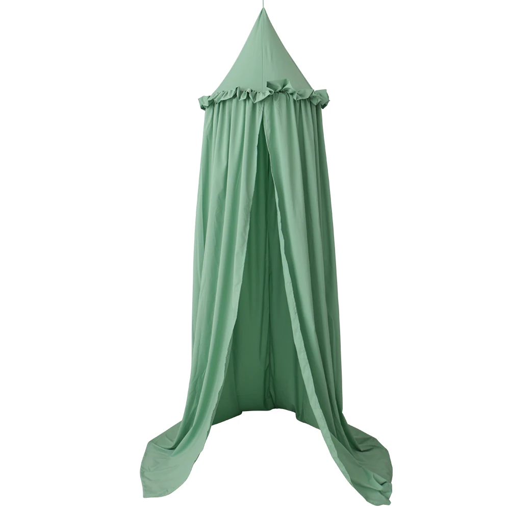 

KAMIMI Autumn New Baby Triangular Lace Crib Baby Mosquito Net Sandfly Netting For Stroller Children Crib Netting Baby Room Dec