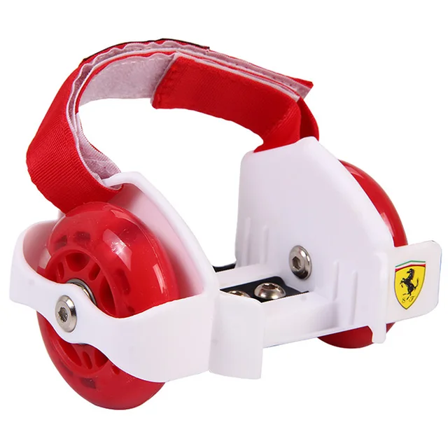 US $45.98 Ferrari FK36 Rollerskate LED Flashing Wheel Carbon Steel Bearing Exercising Body Pressure Relief Ro