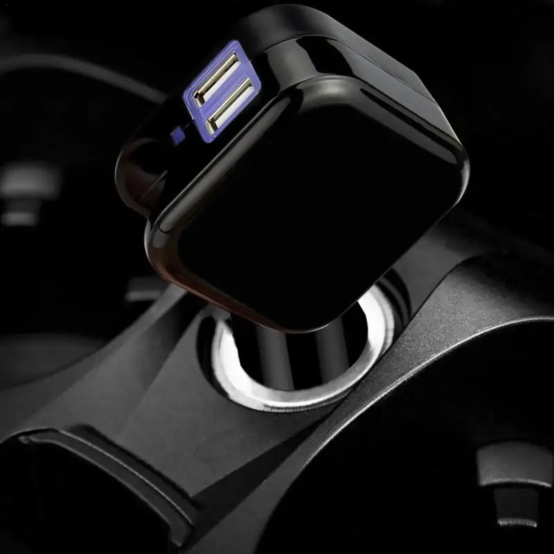 Folding 2 In 1 Travel Charger With AC Wall/DC Car Plug Dual USB Car And Wall Charger For Smartphones Car Battery Charger