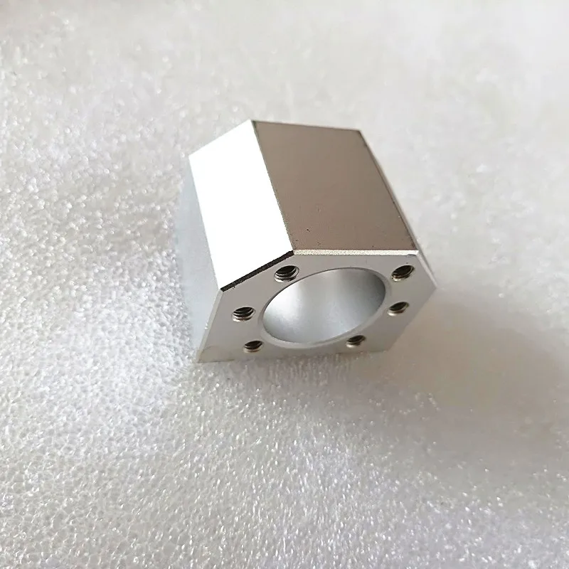 SFU2505 SFU2510 ballscrew nut housing aluminium for 2505 25mm ball