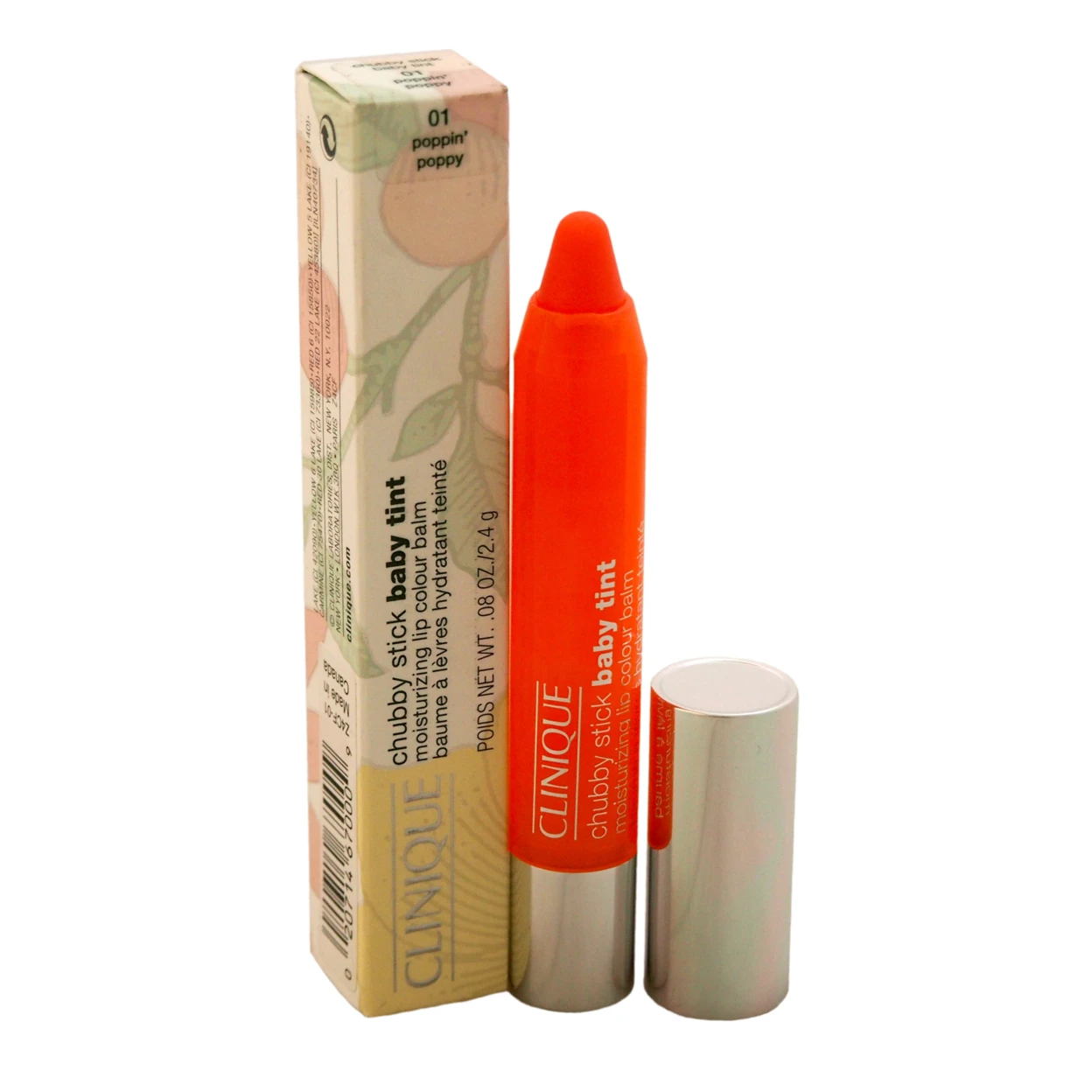 Chubby Stick Bebe Teinte Hydratant Lip Colour Baume 01 Poppin Pavot Par Clinique Pour Les Femmes 0 08 Oz Rouge A Levres Aliexpress