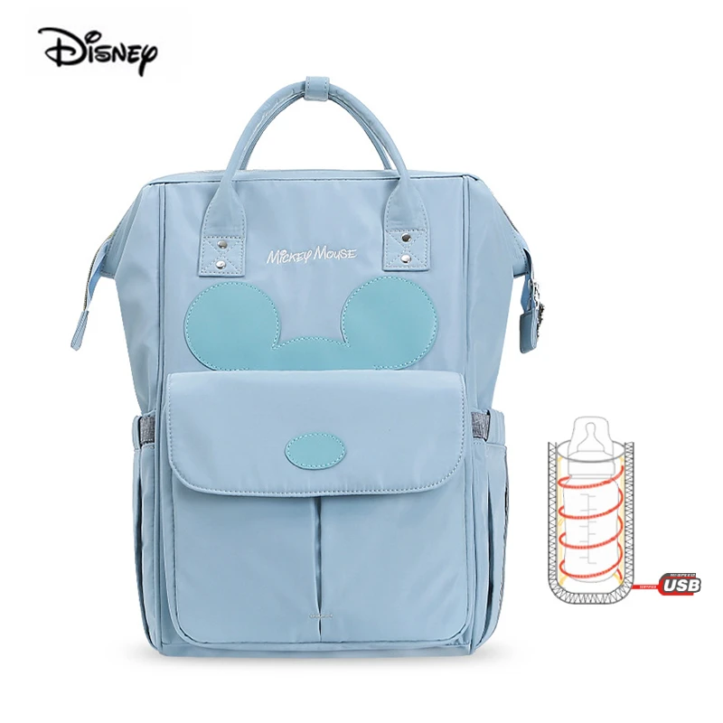 blue mickey mouse diaper bag