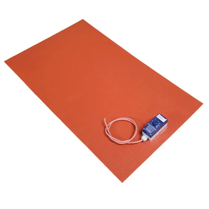Flexible 355x2159mm 220v Custom Silicone Rubber Heater Heating Pad Mat