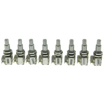 

Dopro Guitar Bass Mini Dual Pots Stacked Concentric Potentiometer Pot with Center Detent