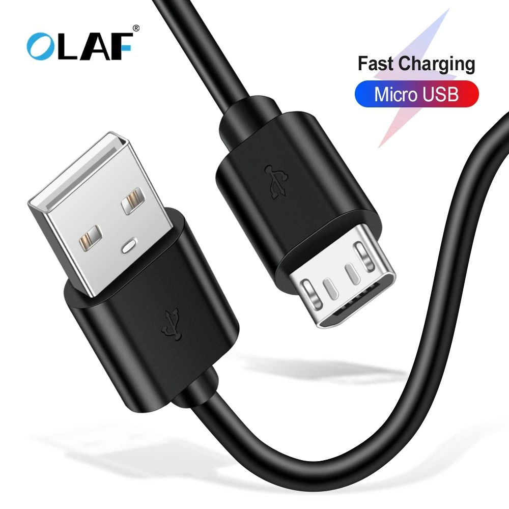 

OLAF Micro USB Cable Fast Charging Phone Charger adapter Data Cabel For Samsung Xiaomi Huawei Meizu Sony Android Charge Microusb