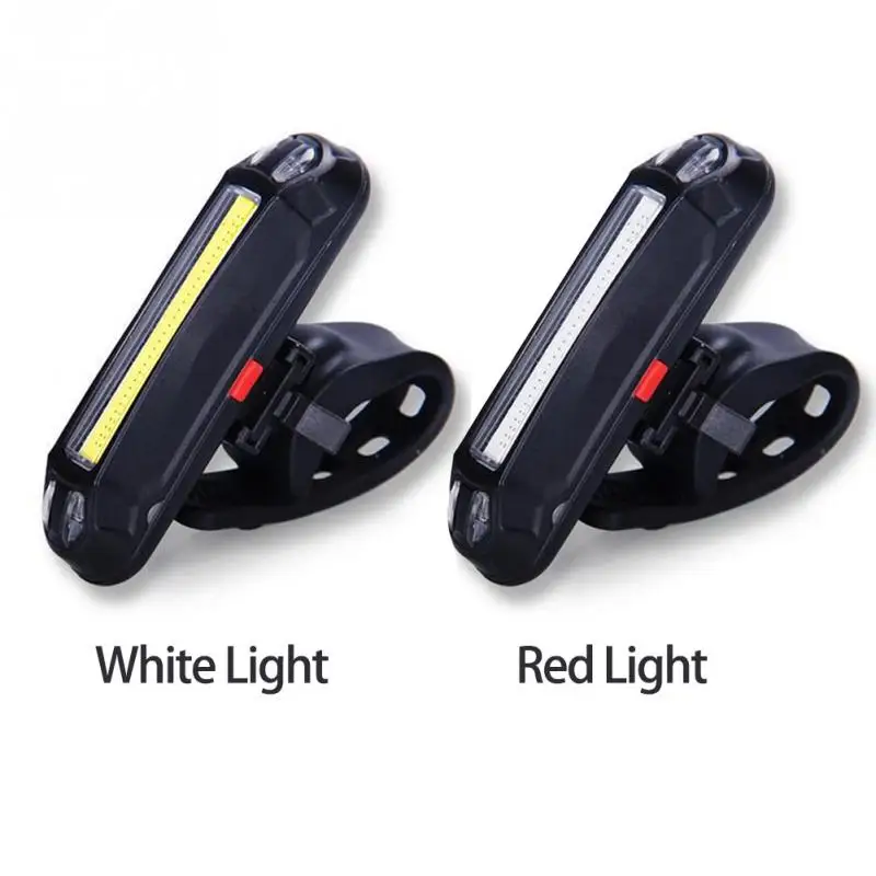 Cheap Hot USB Rechargeable Bicycle Taillight Safety Warning Rear Light LED Bicycle Taillight Cycling Light Bike Rear Saddle Lamp #125 5