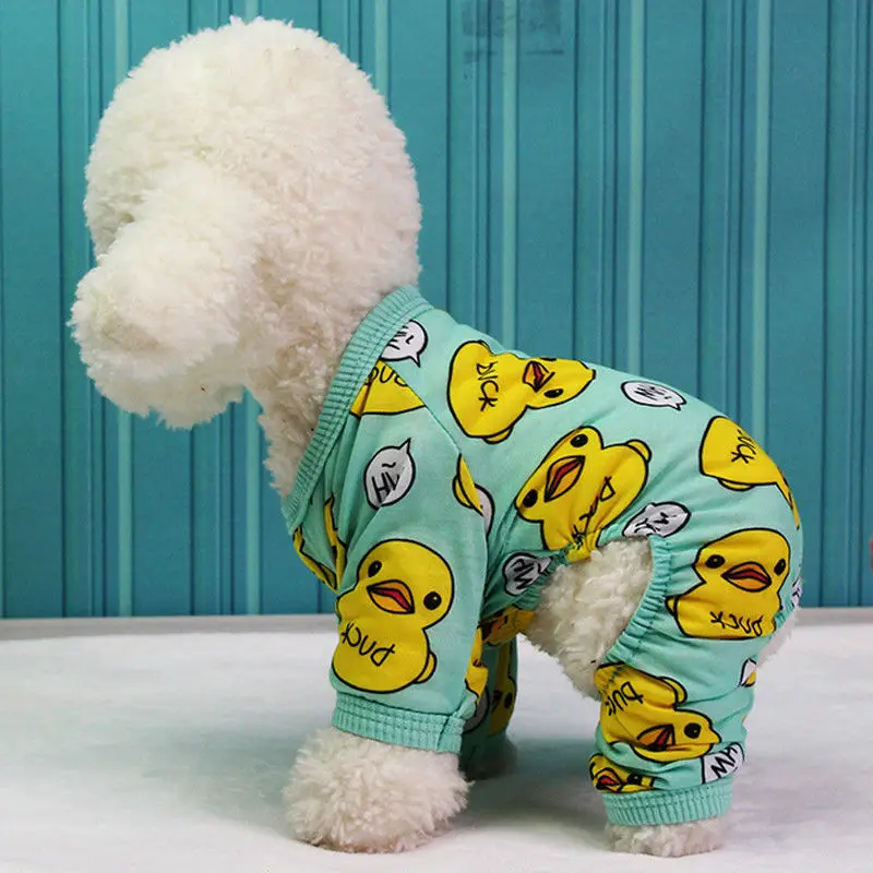 

Cute Dog Pajamas Small Dog Clothes Chihuahua Yorkie Bichon Pug Costume Puppy Clothing Dog Jumpsuit XS S M L XL XXL