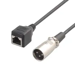 XLR 3 P мужчин RJ45 женский кабель