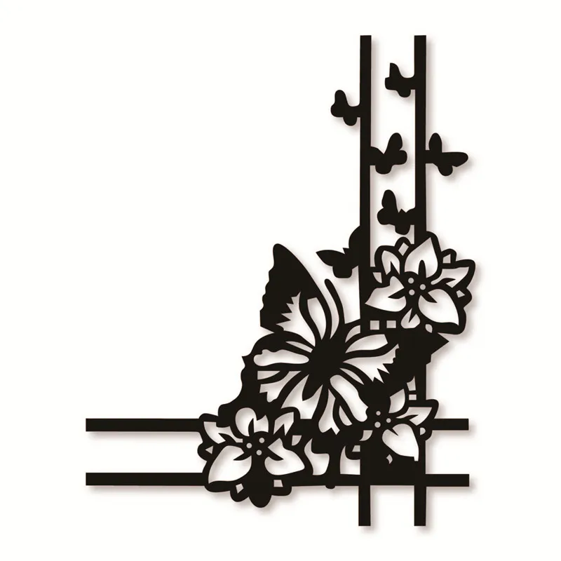 

Swovo Butterfly Flower New Metal Cutting Dies Cut DIY Craft Dies Scrapbooking for DIY Alubm Photo Card Cuts Decorations