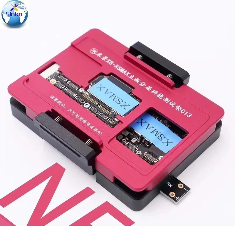

Mijing C13 For iPhone X Xs/Xs Max Board Function Testing No Meed Welding Upper and Lower Main Board Tester Maintenance Fixture