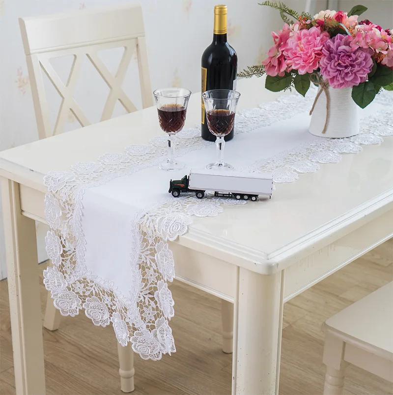 Creative White Lacquer Art Bedside Cover Dust-proof Cover Multi-purpose Towel Universal Cover Small Table Cloth