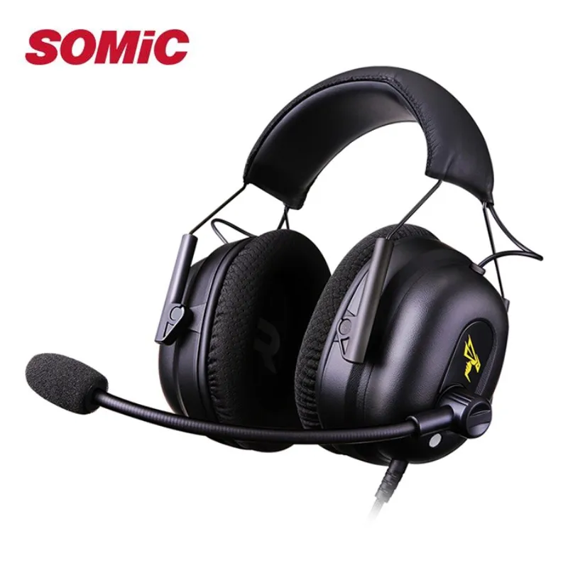 Игровые наушники Somic G936N виртуальный объемный звук 7 1 игровая гарнитура с