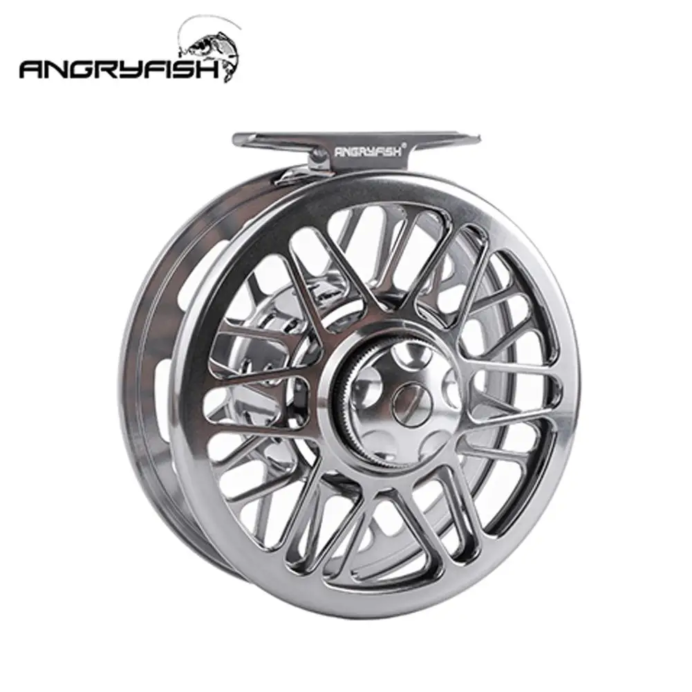 Angryfish 3/4 5/6 7/8 9/10 WT катушка для ловли нахлыстом из алюминиевого сплава 2 + 1BB 1 0: ручка