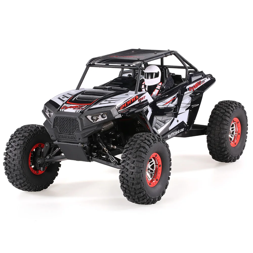 WLtoys 10428-B2 1/10 2,4G 4WD Электрический Рок Гусеничный внедорожный автомобиль багги пустыня Baja RC машина RTR