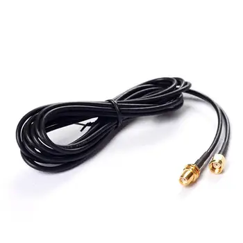 

2.8M Antenna RP-SMA Extension Cable for WiFi Wi-Fi Router Ideal for extend cable for installing the antenna to ideal location
