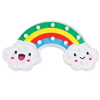 

Cute Rainbow LED Night Light Home Kids Bedroom Indoor Lighting Decor Lamp