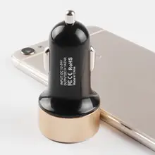 Общие Dual USB прикуривателя зарядка, автомобильное зарядное устройство 12 V-24 V адаптер переменного тока для Порты и разъёмы смартфон DC 5 V 2.1A