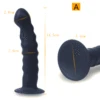 Gode portable avec vibrateur à ceinture réglable, 10 vitesses, plug Anal, pantalon, produits intimes, jouets sexuels pour Couples lesbiennes ► Photo 2/6