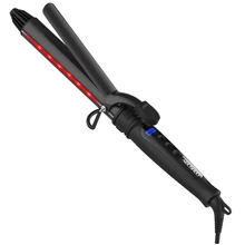 Многофункциональные щипцы для завивки с прямым объемом двойного использования инфракрасные отрицательные ионные щипцы для завивки выпрямитель для США штекер