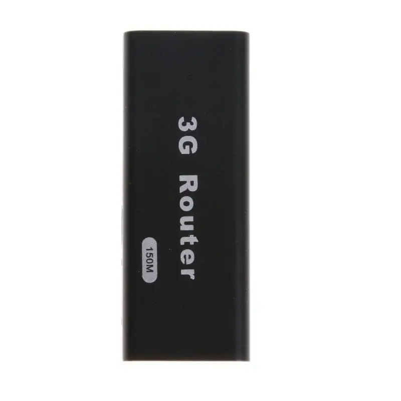 1 шт. мини 3G WiFi роутер Точка доступа AP клиент 150 Мбит/с RJ45 для WAN или LAN USB