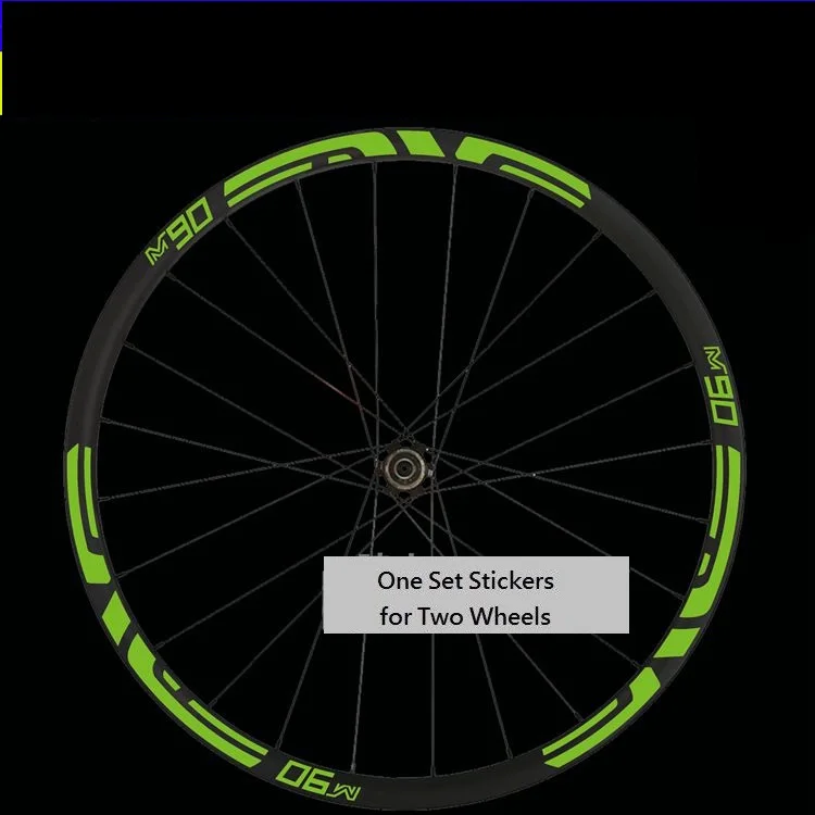 mountain bike wheel rim stickers