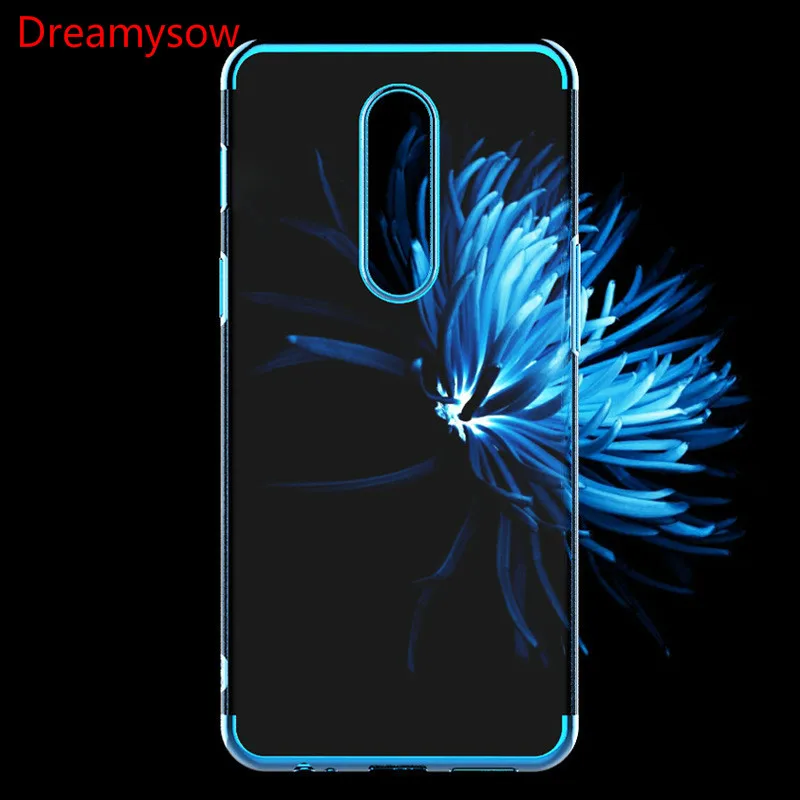 

Electroplate Shining Phone Case for Oneplus 5 5T 6 7 7pro Ultra Thin Soft TPU Plating Back Cover Shell for One plus 1+5T 1+6 6T