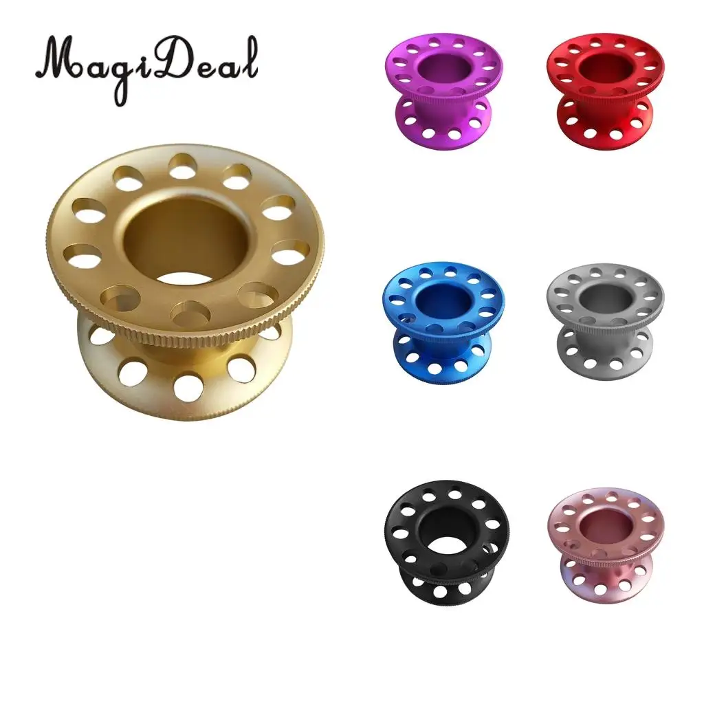 Aluminum Scuba Diving Finger Tech Spool Dive Diver Freediving Wreck Cave Reel Water Sports Snorkeling Guide Line Spool Access 2