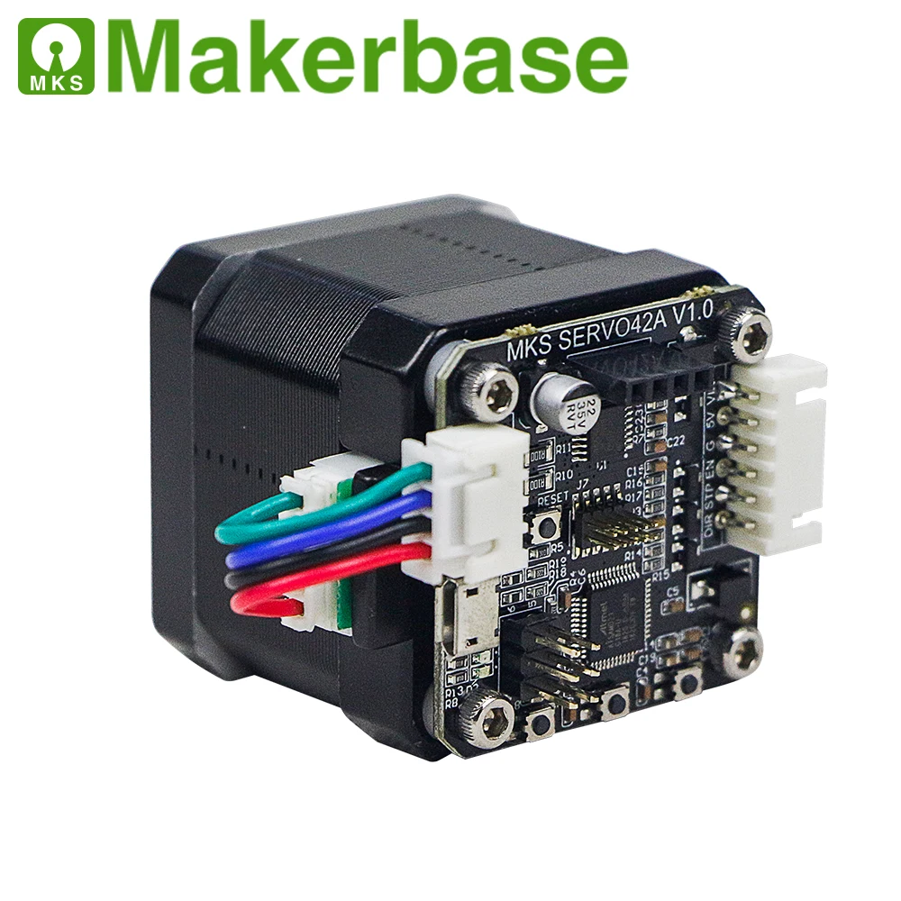 

3D printing closed loop stepper motor NEMA17 MKS SERVO42 developed by Makerbase that prevents losing steps
