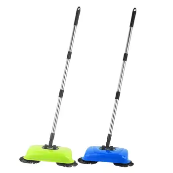 

Stainless Steel Hand Push Sweeper Mophead Household Cleaner Sweeping Machine Broom Dustpan Household Cleaning Tools
