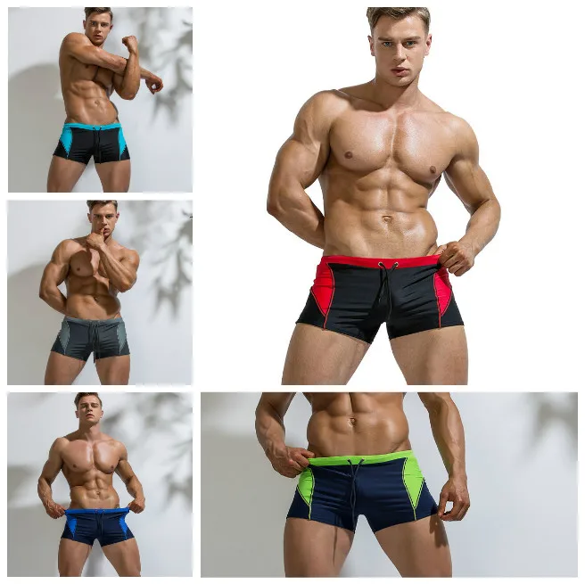 Мужские купальные костюмы Maillot De Bain для мальчиков боксеры шорты плавки мужчин