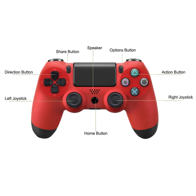 

Powtree 5 Colors Bluetooth Controller For SONY PS4 Gamepad For Play Station 4 Joystick Wireless Console For Dualshock Controle 3