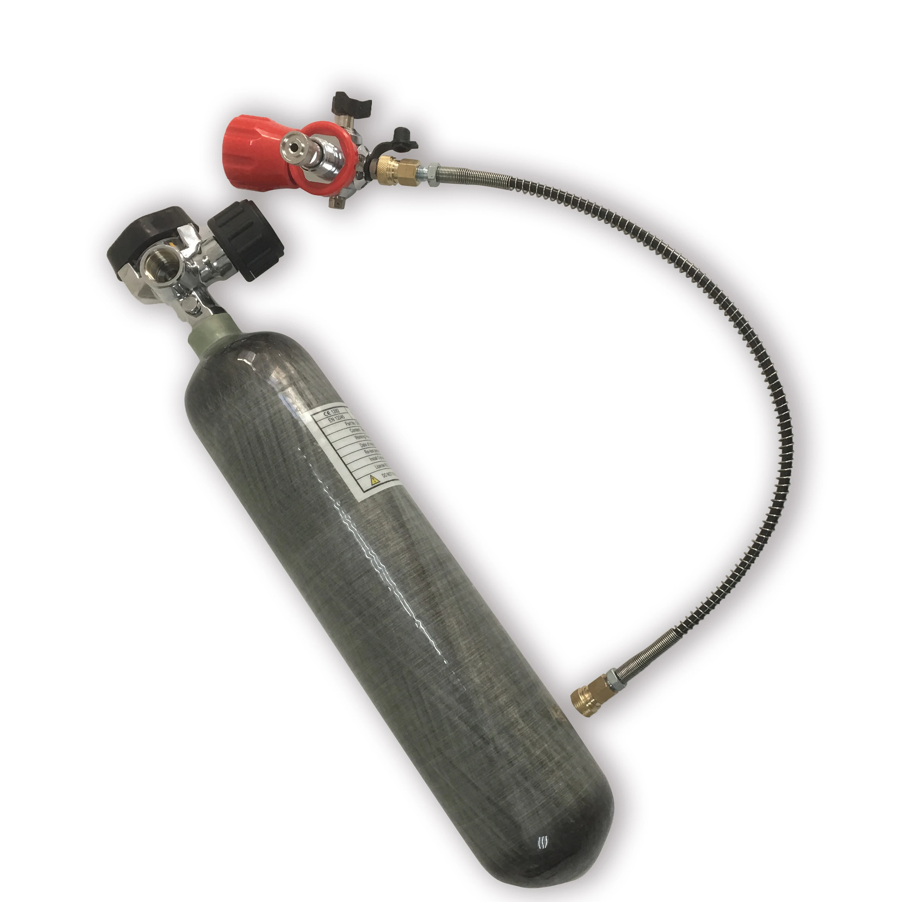 AC102201 Mini 2L 4500PSI 300Bar Carbon Fiber Cylinders PCP Gun Hunting Airsoft Gun With Valve And Filling Station Acecare-R AC102201 Mini 2L 4500PSI 300Bar Carbon Fiber Cylinders PCP Gun Hunting Airsoft Gun With Valve And Filling Station Acecare-R