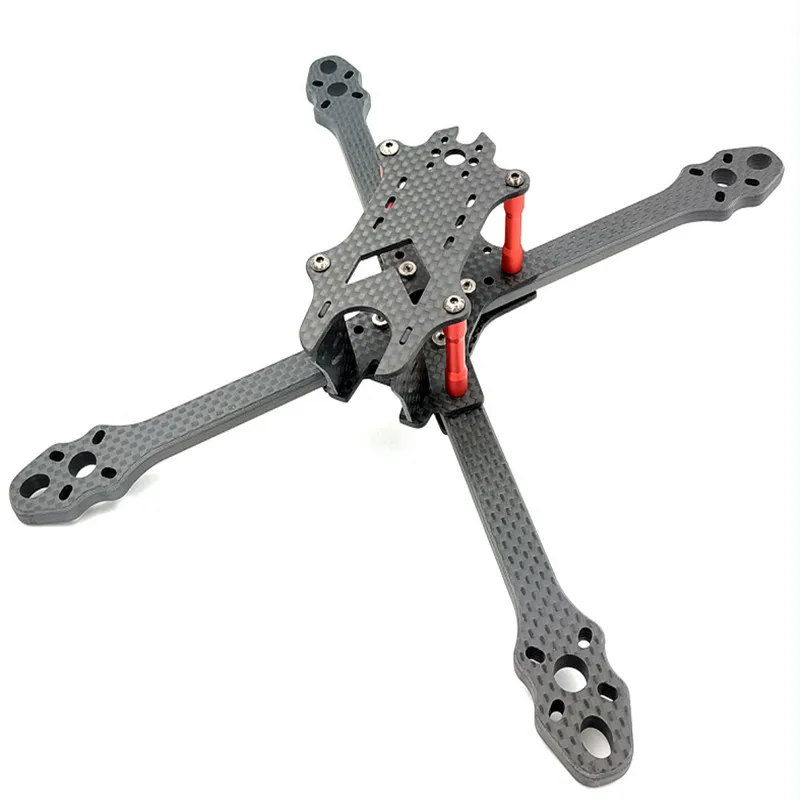 Новое поступление AlfaRC Raptor 218 мм 6 Arm Carbon Fiber 5 дюймов растягивающийся X набор рамок