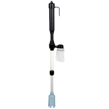 

New Aquarium Gravel Battery Fish Tank Vacuum Cleaner Pump Water Filter