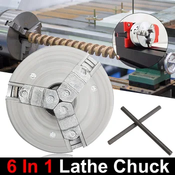

3 Jaw Self Centering Lathe Chuck Metal Scroll Chucks M12*1 45mm For Drilling Milling Machine Parts Home Diy Lathe Accessories