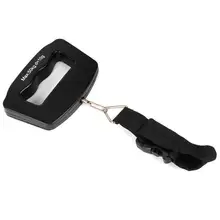 Электронные цифровые весы с ЖК-дисплеем, весы для багажа, портативные весы для чемодана, сумка для путешествий, крючок, висячая ручка