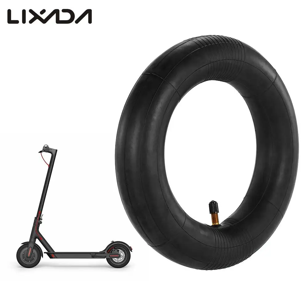 

Lixada Bike Inner Tube 8 1/2×2 with Straight Valve Stem Fits for Xiaomi Mijia M365 Smart Electric Scooter Bike Tire Rubber