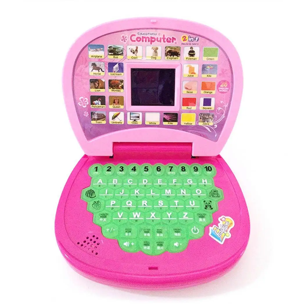 

Early Education Learning Kids Laptop Toys Machine Multi-function Alphabet Music Toy Educational Phonetic Language Sound Laptop